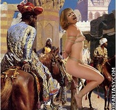 Slave girl comics. For disobedience western slaves are crucifired and