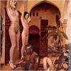 Bondage comics. No one gonna help white slave in the harem!