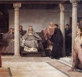 Bondage art. Spinsters and maidservants were easy target for Inquisitors!