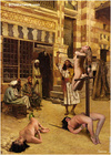 Torture drawings. White slaves preapred for serving by slave trainers!