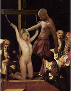 Bondage cartoons. Masters like at first whip pussy and then fuck it!