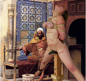 Sex slave comics. Fucking and whipping at the same time are double pleasure