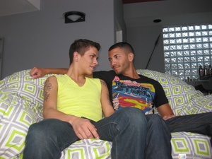 Gay dude loves this enormous loaded cock - XXXonXXX - Pic 1