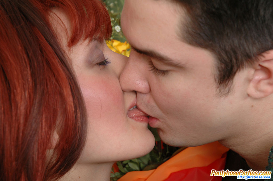 Horny pantyhosed babe gets to hot fucking and sucking in threesome action - XXXonXXX - Pic 3