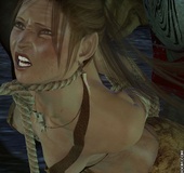 Sex slave comics. Orcs captured the sexual and women being dragged to