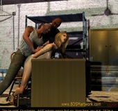 Slave comics. Naked blonde girl tortured in the basement!