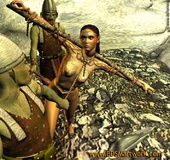 Free bdsm comics. Orks captured beautiful elf girl!