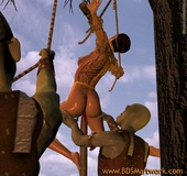 Bondage toons. She felt a strong pain because of pale entering her tight