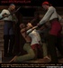 Slave art. They gonna remove all her clothes!