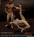 Bdsm cartoons. Tied Tanya receives thick dildo in her pussy!