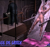 Slave cartoons. Bound girls are violated!