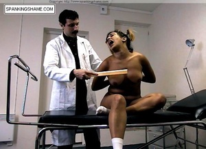 Lusty doctor undressed his teen patient  - Picture 21