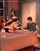 Submission. Slave girl gets fucked after dinner!