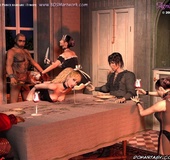 Submission. Slave girl gets fucked after dinner!