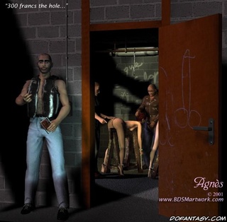 Slave girl. This two girls have to please criminals!