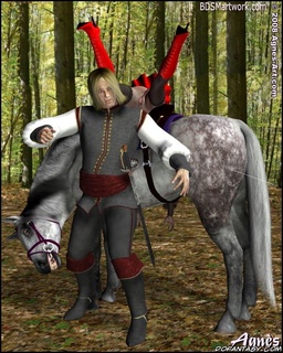 Slave girl. Prince take Snow White out of gnomes!