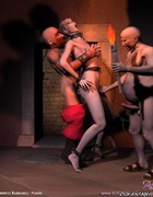 Bdsm comics. She gets fucked and spanked strictly!