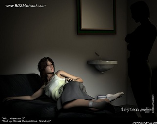 Slave girl comics. He tried to fuck her at her bed!