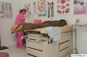 Exotic girl's sexual exam from two nurse - XXX Dessert - Picture 14