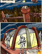 Xxx Star Wars cartoon pics of lusty princess needs her tight holes plowed