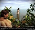 Bondage comics. Guy spying on naked girl on the river!