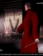 Bdsm art. He decided she will be his personal suck slave!