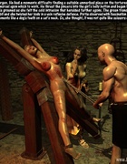 Submission. Hang man took huge scissors...What he gonna do?