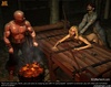 Bdsm comics. Blonde girl fucked right on the torture table!