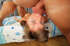 Smiling teen with shaved pussy rolling a cock deep inside her mouth. Tags: