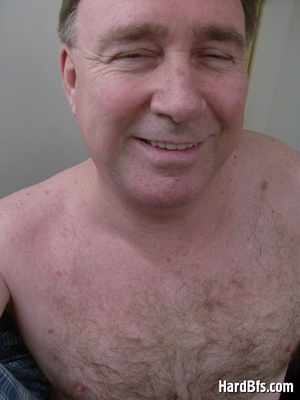 Check out hot selfshot pics of older guy slowly undressing. Tags: Older gay, men pics, naked men. - XXXonXXX - Pic 5