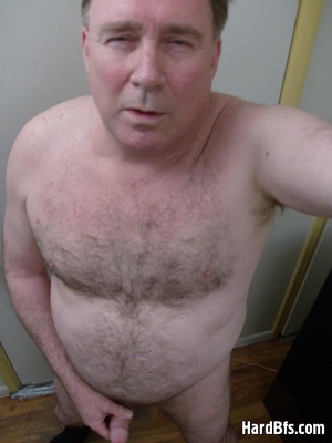 Check out hot selfshot pics of older guy slowly undressing. Tags: Older gay, men pics, naked men. - XXXonXXX - Pic 9