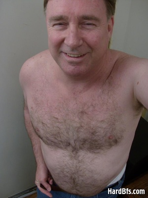 Check out hot selfshot pics of older guy slowly undressing. Tags: Older gay, men pics, naked men. - XXXonXXX - Pic 12
