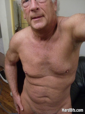 Very old gay men taking off his panties and making selfshots. Tags: Naked gay, men porn, gay cock. - Picture 2