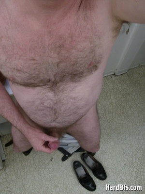 Older gay getting naked and touching his dick on these pics. Tags: Gay porn, naked men, wanking. - XXXonXXX - Pic 8