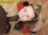Interacial sex. Teen deep throats large ebony shaft.