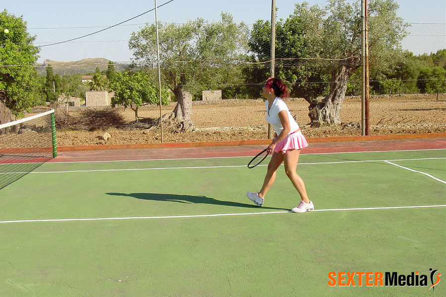 Two lesbian players making hot lesbo love o - XXX Dessert - Picture 1