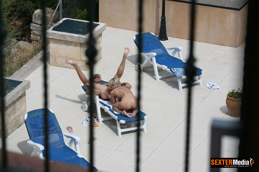 Perky tits blonde and her horny lover havin - XXX Dessert - Picture 12