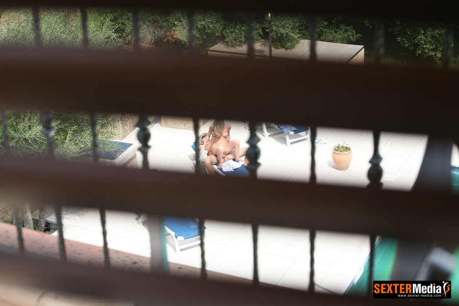 Perky tits blonde and her horny lover havin - XXX Dessert - Picture 15