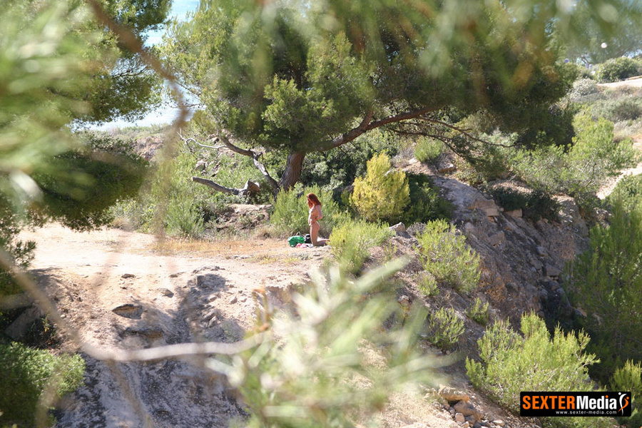 Busty sexy shaped brunette taking off her s - XXX Dessert - Picture 16