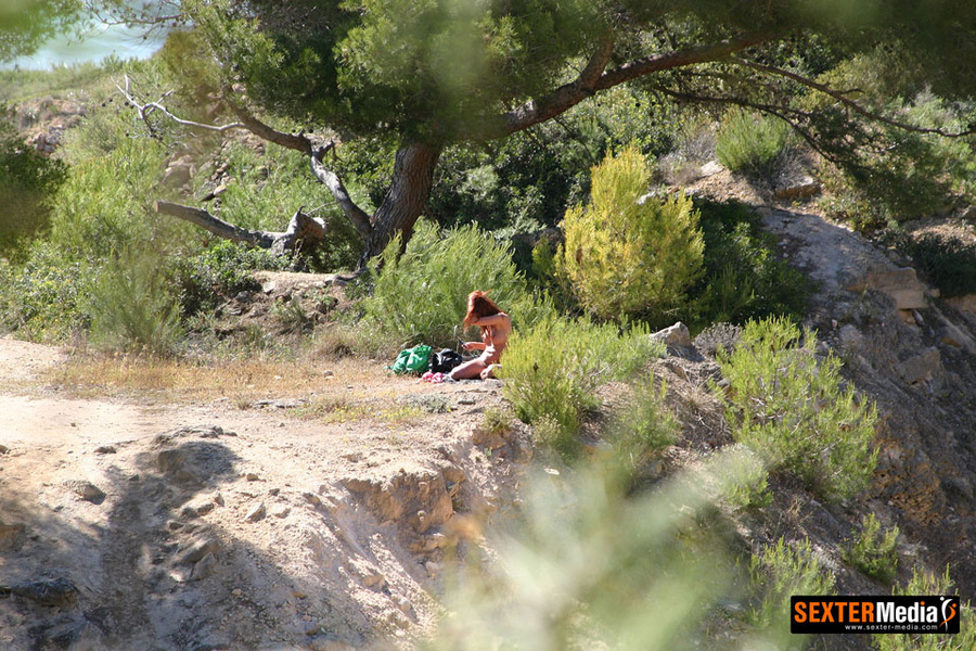 Busty sexy shaped brunette taking off her s - XXX Dessert - Picture 20