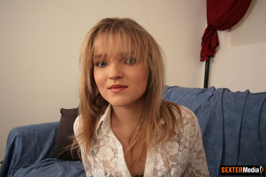 Blonde shaved pussy bimbo sucking and fucki - XXX Dessert - Picture 9