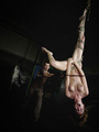 Suspended upside down skinny cutie - Picture 3