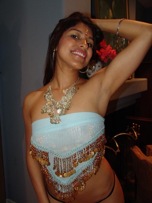 Young Indian Babe With Saggy Tits Rides  - XXX Dessert - Picture 2