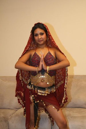 Exotic indian model monkia