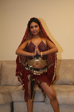 Hot Indian Monkia bends over the sofa so - XXX Dessert - Picture 1