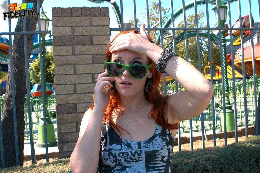 A ginger teen gets fucked so good by Kelly, - XXX Dessert - Picture 1
