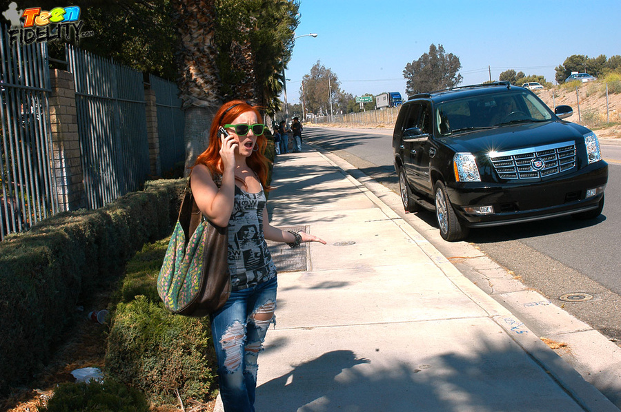 A ginger teen gets fucked so good by Kelly, - XXX Dessert - Picture 2