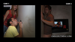 The amazing ungloryhole gives another cr - XXX Dessert - Picture 5