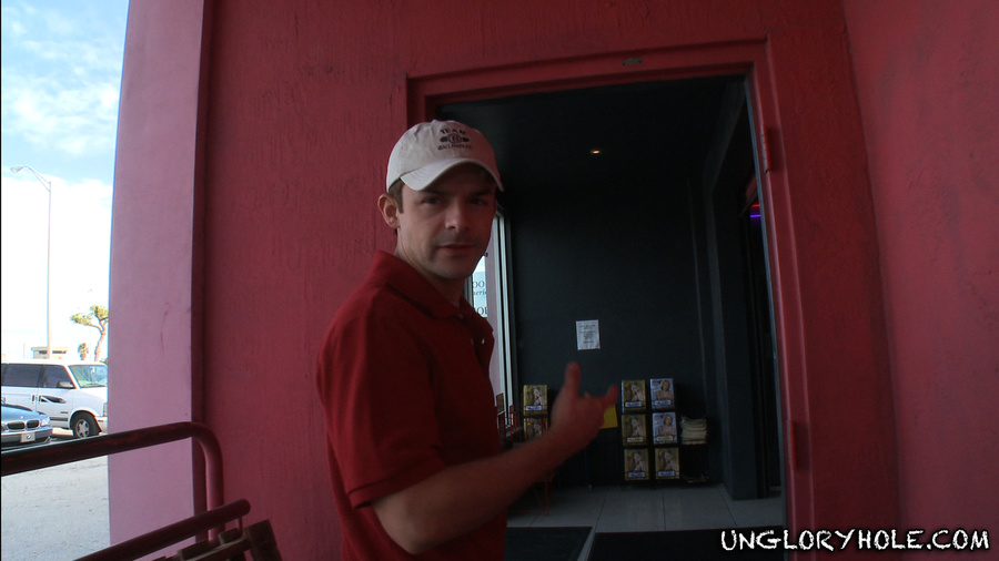 Young guys enjoy the ungloryhole perfect bl - XXX Dessert - Picture 1