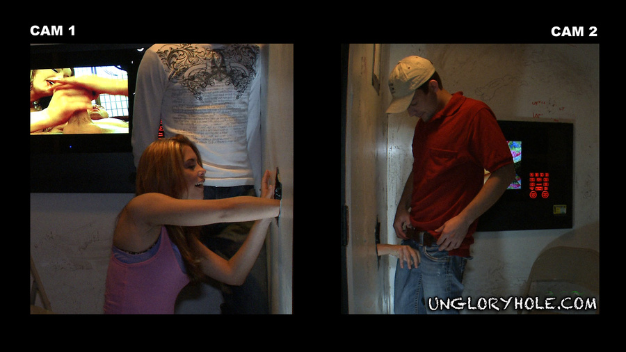 Young guys enjoy the ungloryhole perfect bl - XXX Dessert - Picture 5